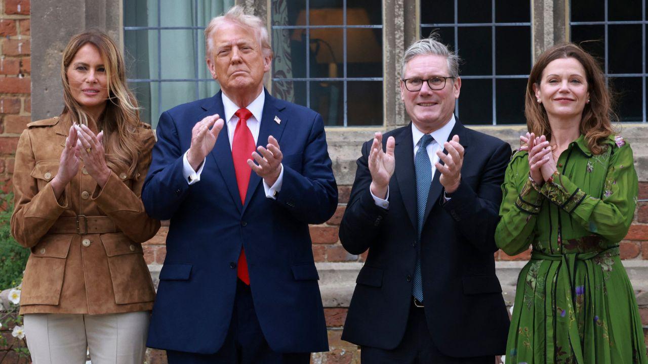 Photo of Trump ripped Starmer on his state visit.