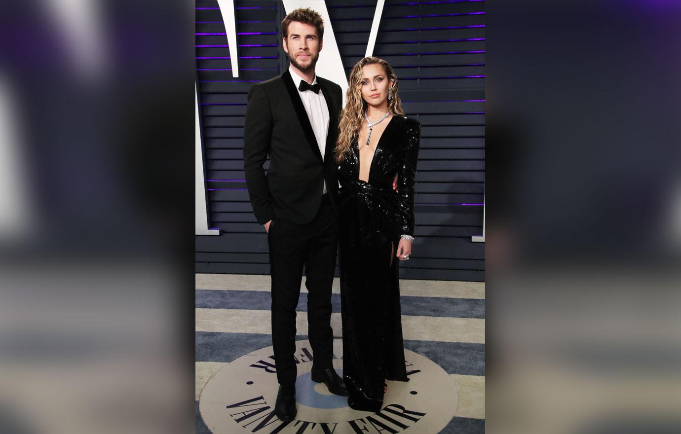 Miley Cyrus And Liam Hemsworth On Red Carpet Unfollow Instagram
