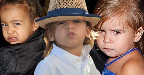 Kardashian kids pouts