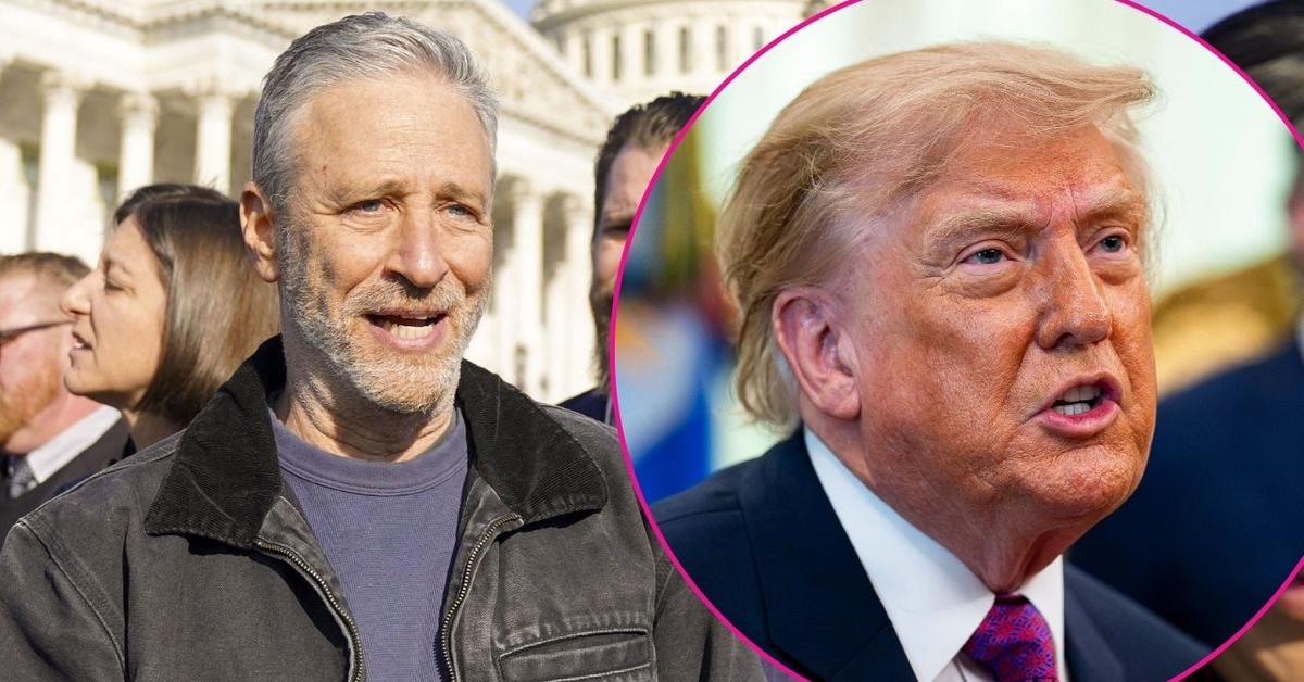 Jon Stewart Says Donald Trump's 'Shocking Fragility' Made Late-Night TV Relevant Again While Criticizing President Alongside Michelle Obama