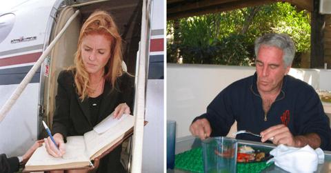 Split photo of Sarah Ferguson and Jeffrey Epstein