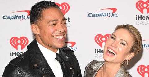 Photo of T.J. Holmes and Amy Robach.