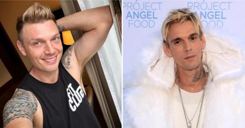 nick carter breaks silence brother aarons death