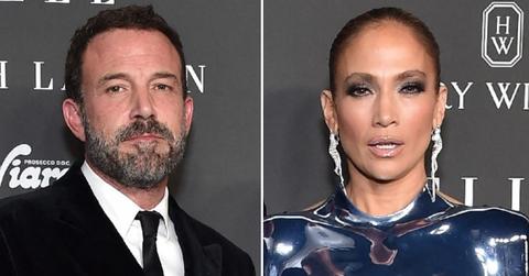 Composite photo of Ben Affleck and Jennifer Lopez.