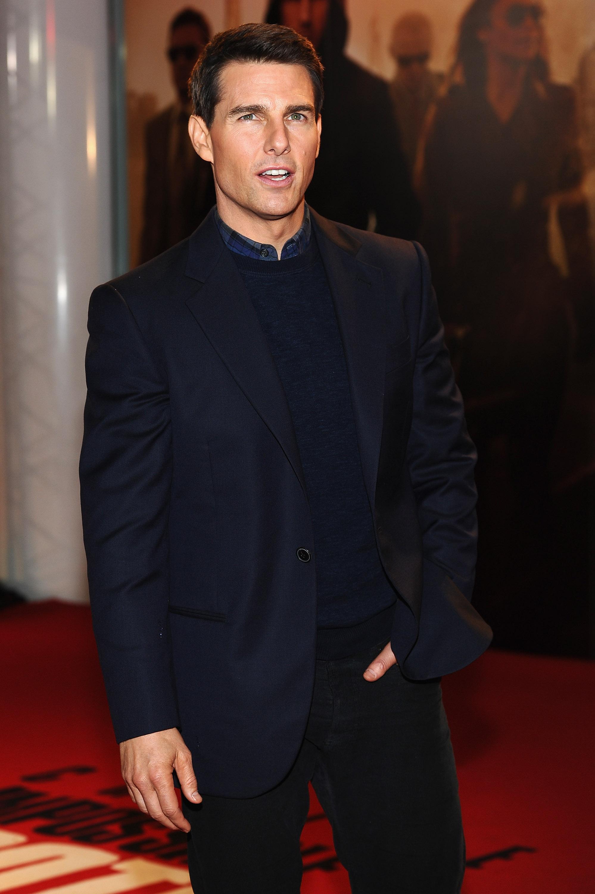 Tom Cruise on the Red Carpet at the U.K. Premiere of 'Mission ...