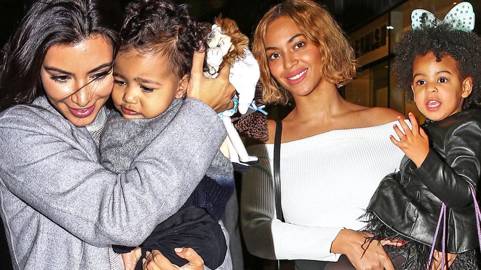 OK! Exclusive: Will Blue Ivy And North West Be Besties Since Beyonce And  Kim Kardashian Ended Their Feud?