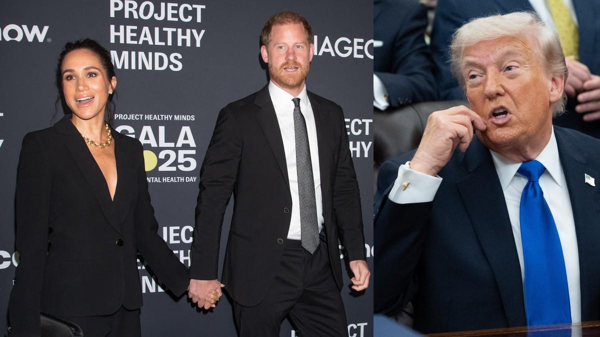 image of Donald Trump took a dig at Meghan Markle. 