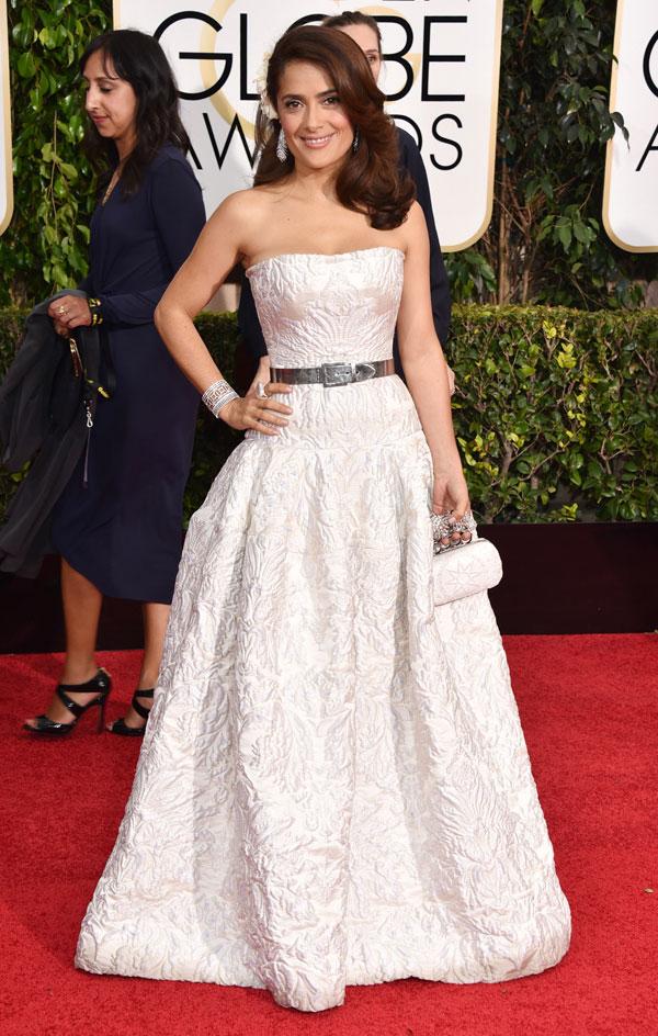 Selma hayek 72nd golden globe awards