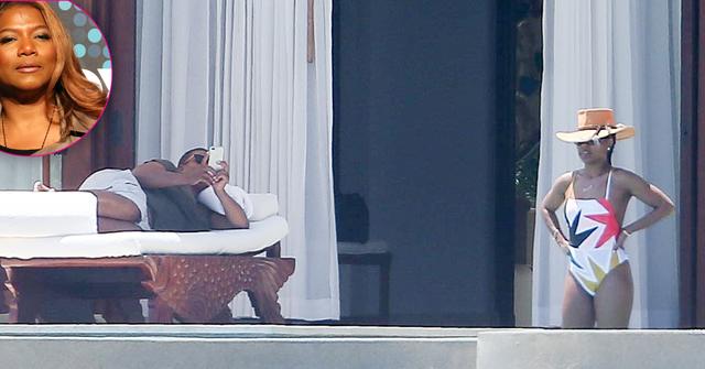 *EXCLUSIVE* Queen Latifah and Eboni Nichols soak up the Mexican sun!