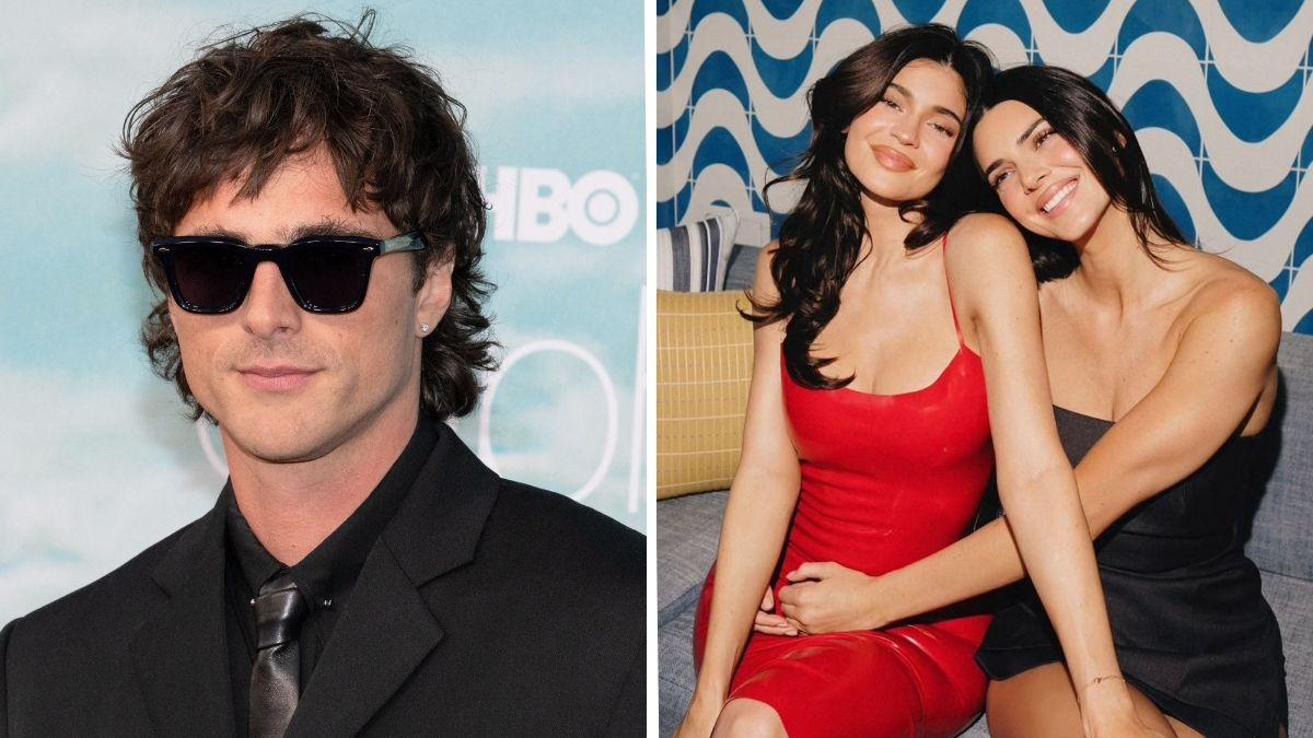 Photo of Jacob Elordi, Kendall and Kylie Jenner