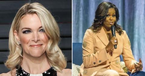 Split photo of Megyn Kelly and Michelle Obama