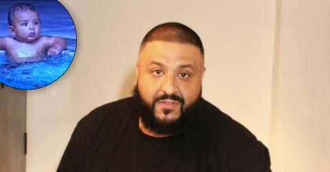 DJ Khaled poses at his “Grateful” Album Listening Party