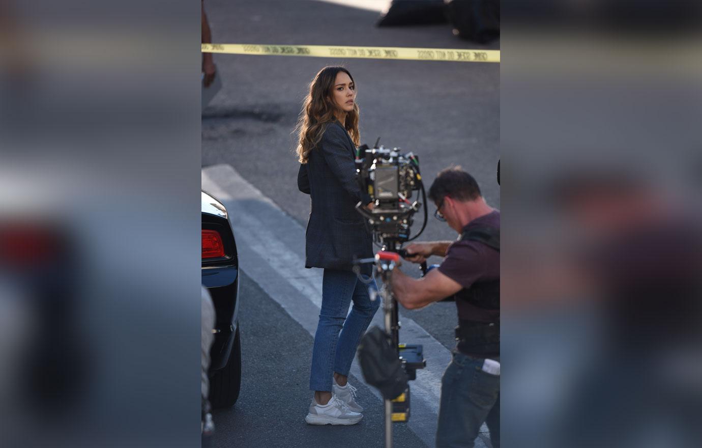 EXCLUSIVE: Jessica Alba Filming LA&#8217;s Finest