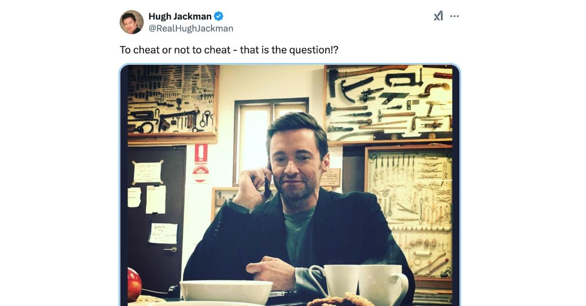 hugh jackman tweet debating cheating resurfaces claims unfaithful deborra lee furness