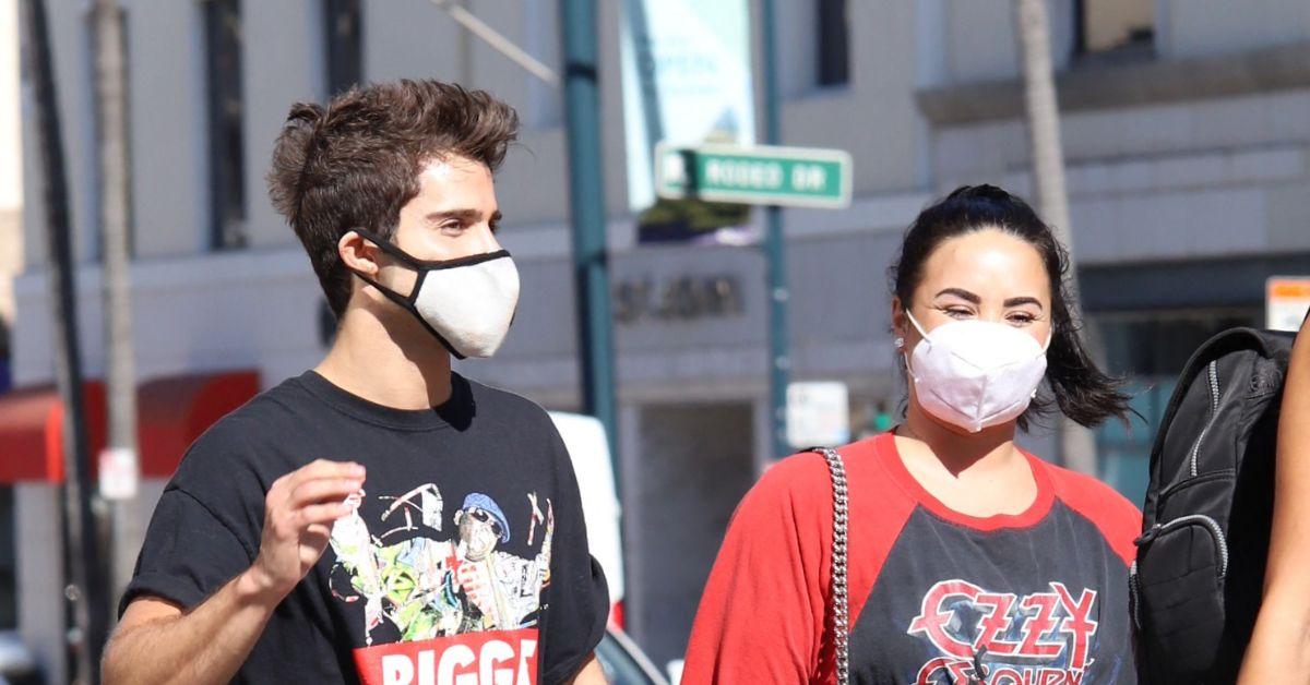image of Max Ehrich and Demi Lovato called off their engagement in 2020.