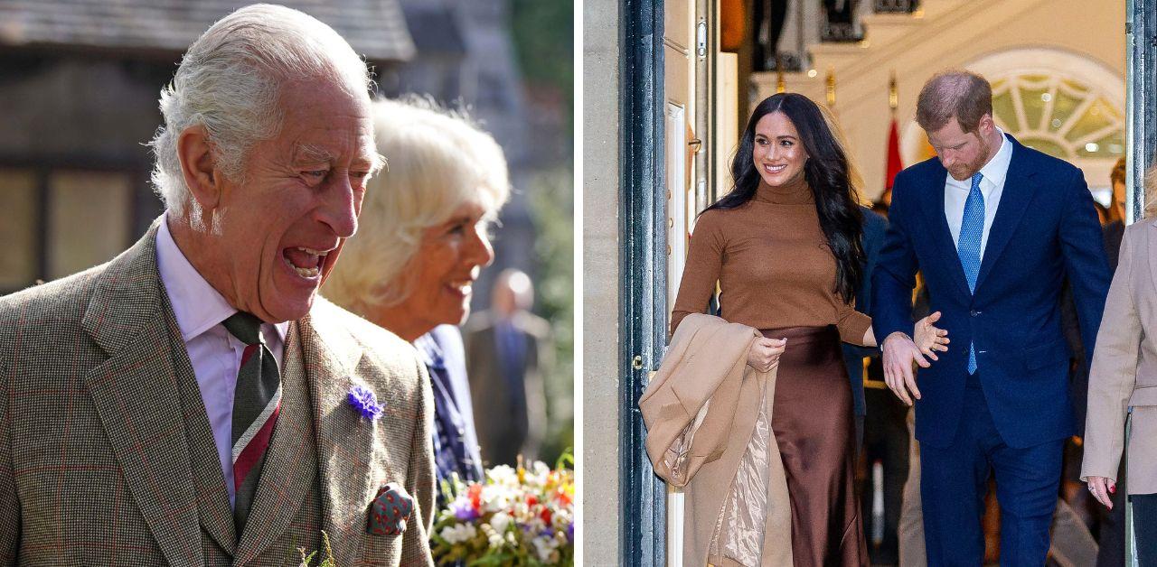 king charles would love spend christmas prince harry meghan markle