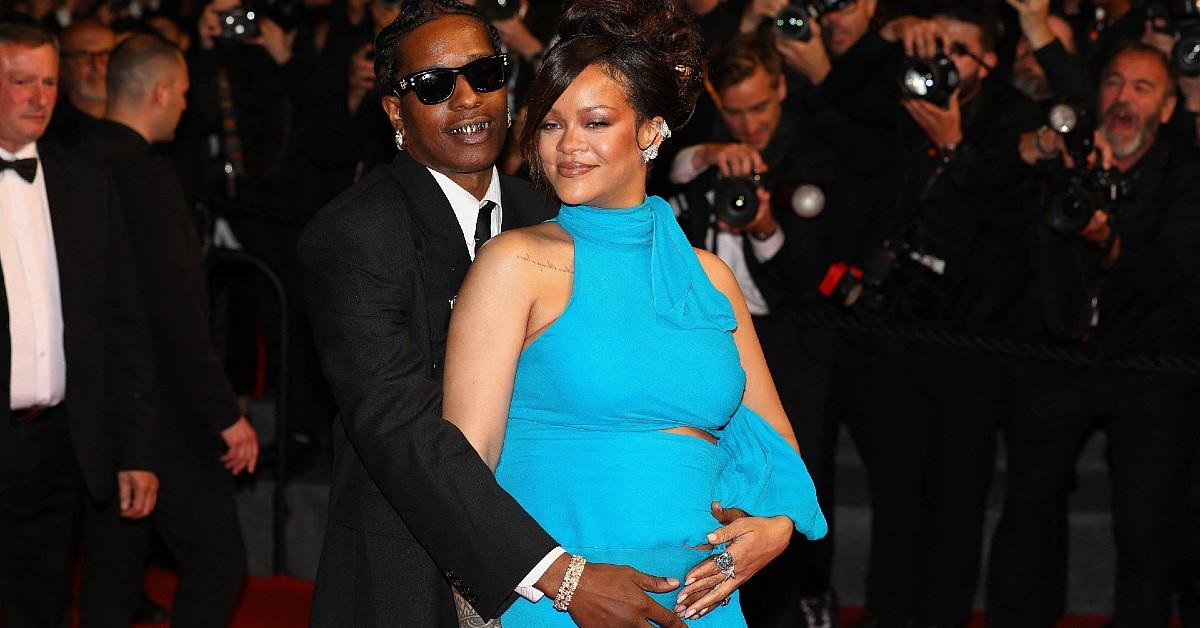 rihanna asap rocky cannes