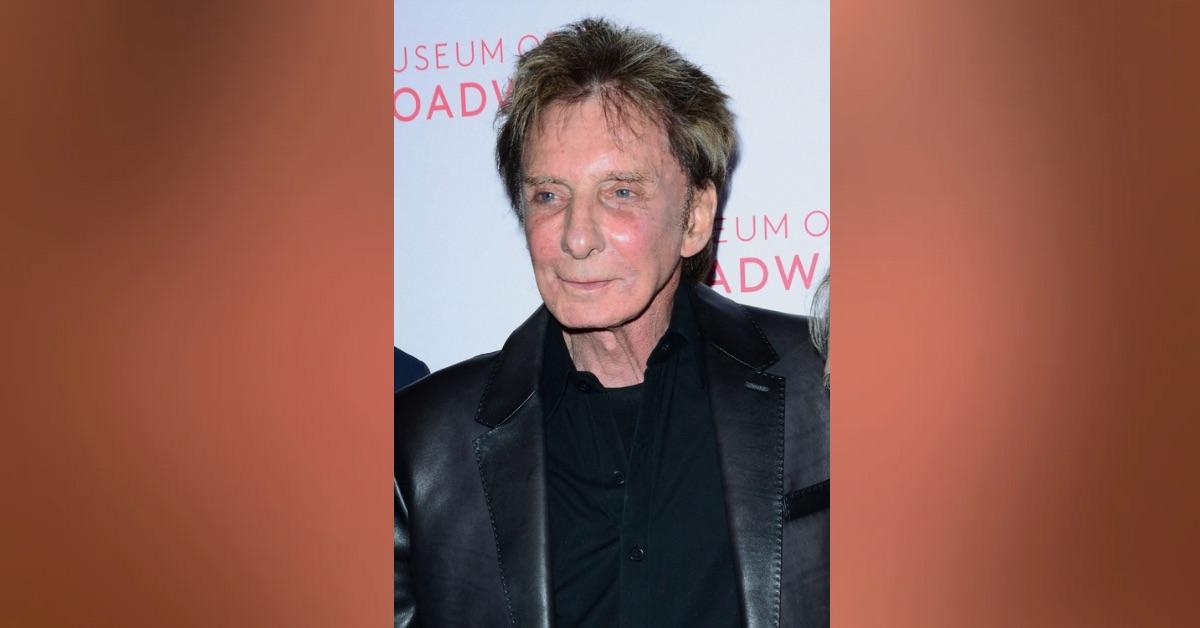 Image of Barry Manilow announced his lung cancer diagnosis in December 2025.