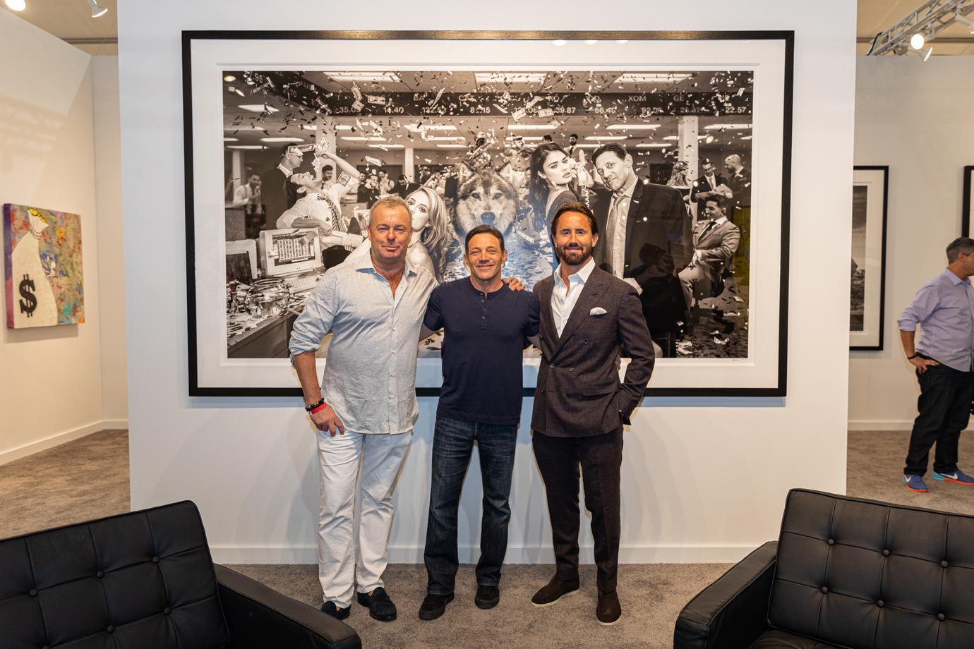 David Yarrow, Jordan Belfort & Jay Rutland