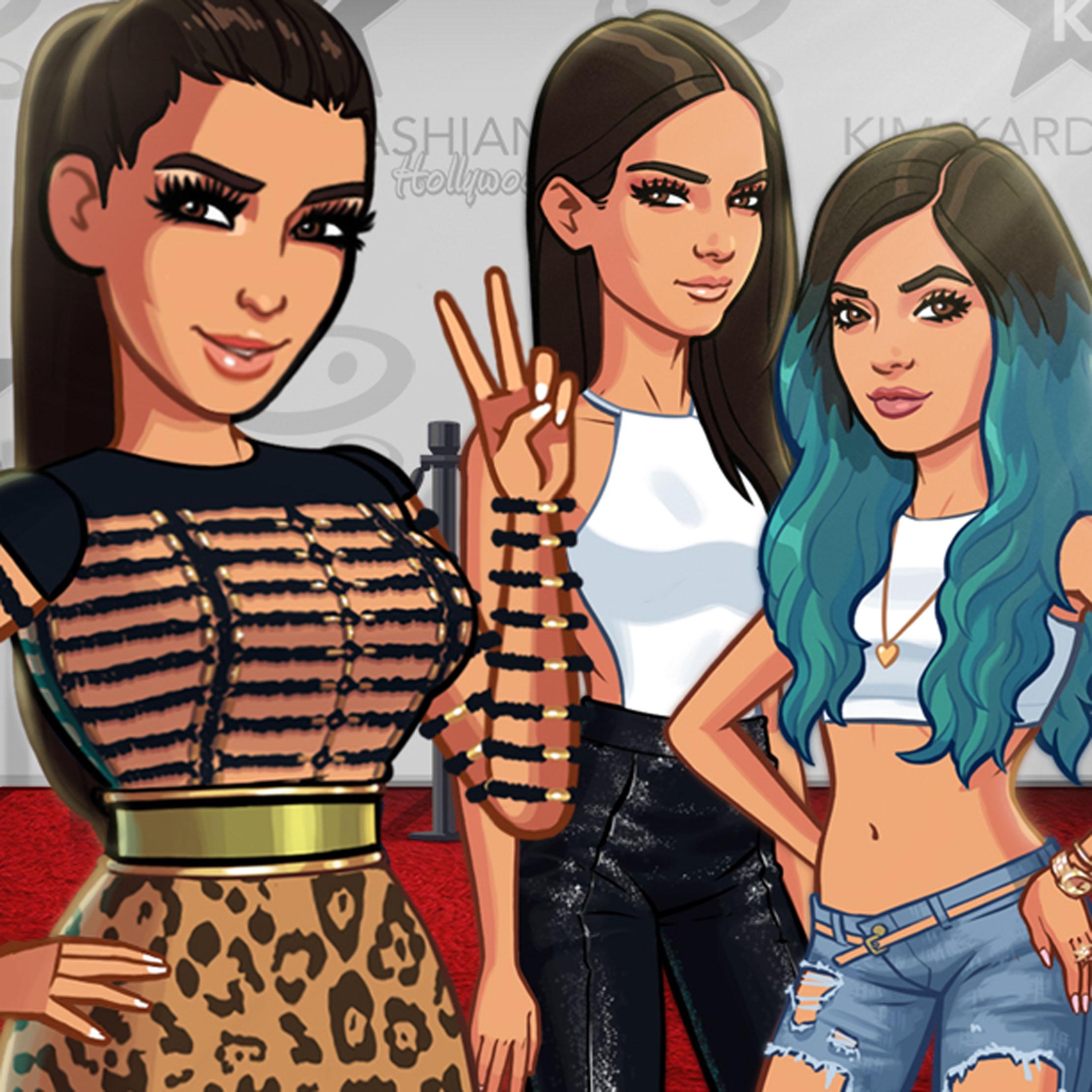 Kim Kardashian game now features Kendall and Kylie Jenner