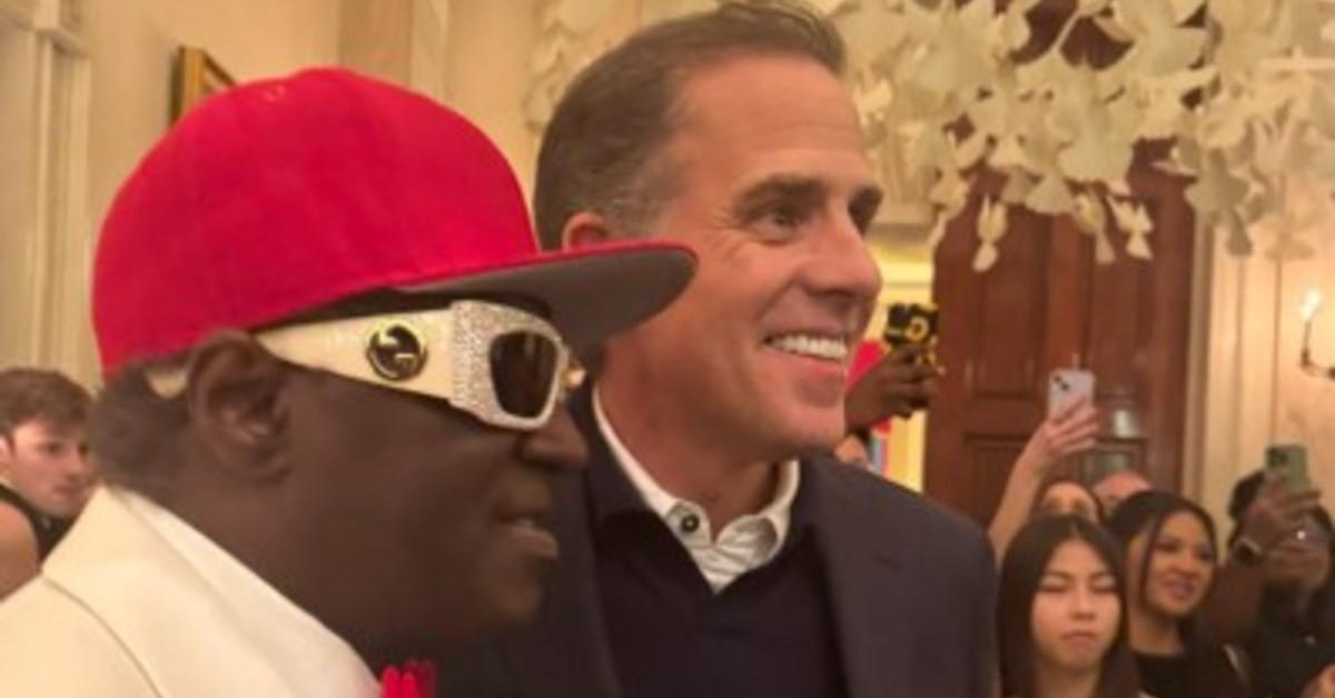 Photo of Flavor Flav and Hunter Biden