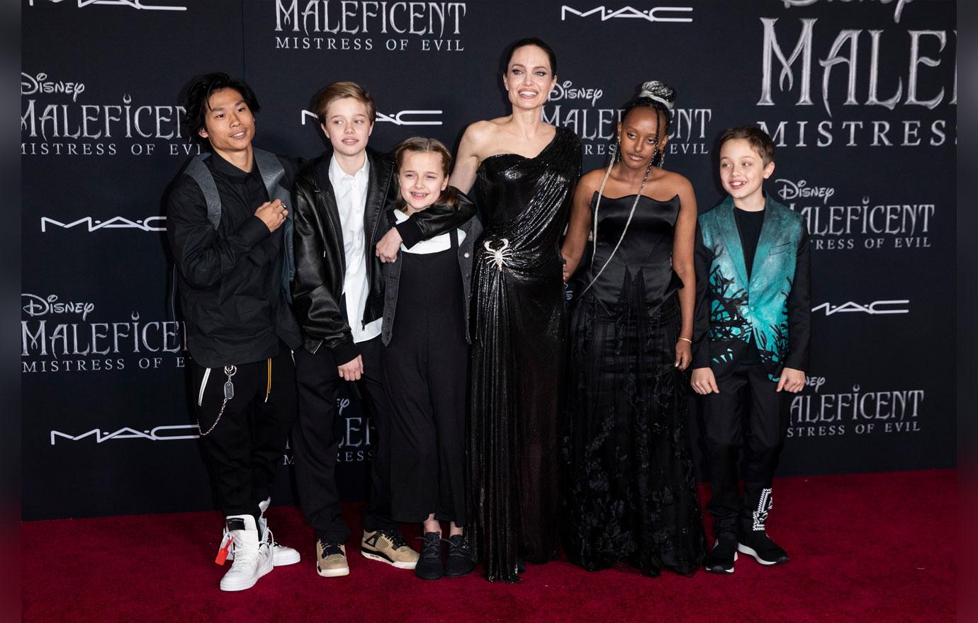 Angelina Jolie Kids Premiere