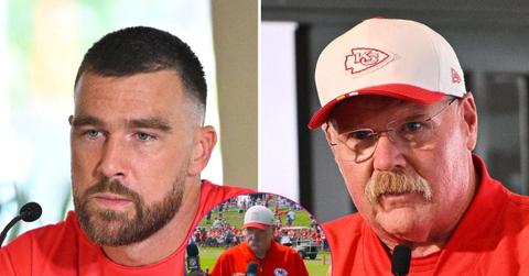 travis kelce coach raves body dad bod
