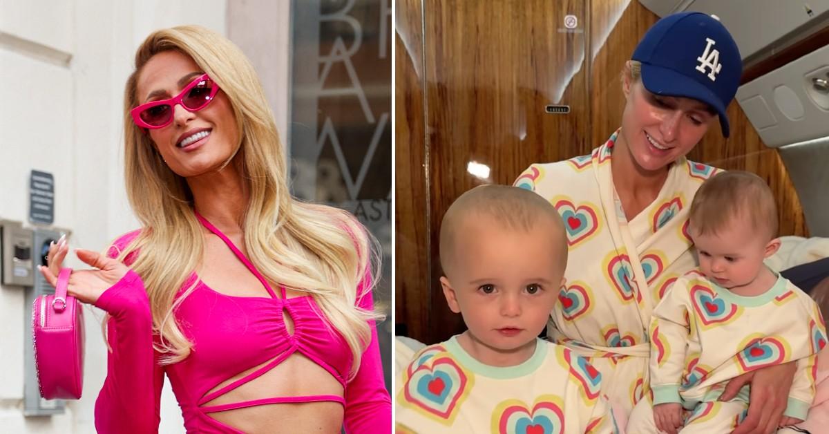 paris hilton hopes kids dont go showbiz pp