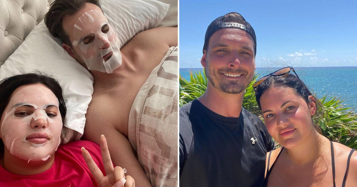 Photo of 'Love Is Blind' stars Alexa and Brennon met on Season 3 of the Netflix show.