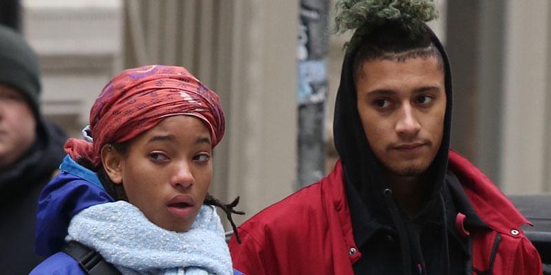 Willow Smith in LA with boyfriend Tyler Cole