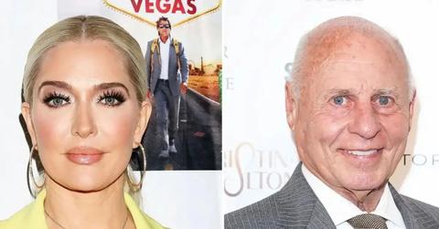 Composite photo of Erika Jayne and Tom Girardi