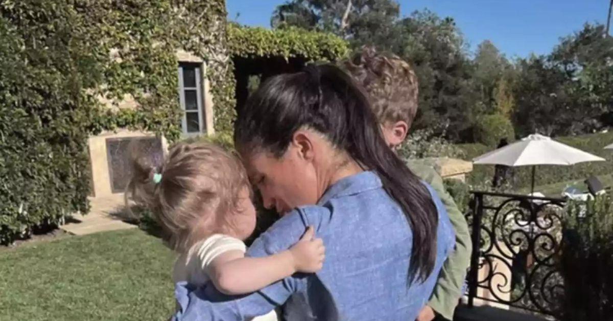 meghan markle prince harry children recreated creepy ai photo holiday card