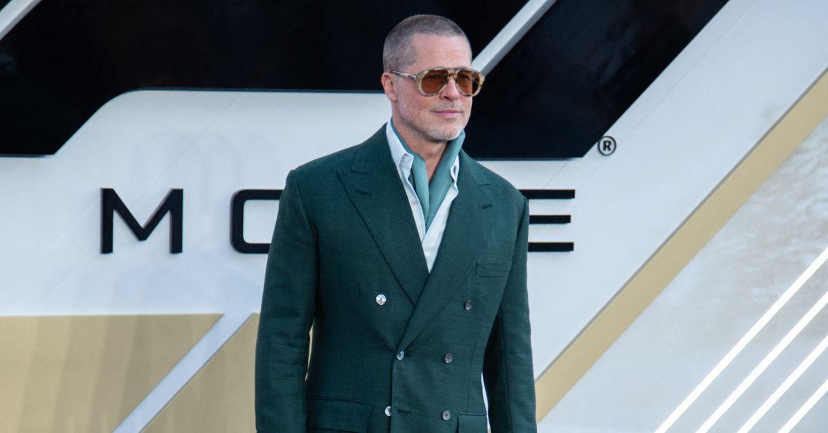 Image of Brad Pitt lost his mom over the summer.