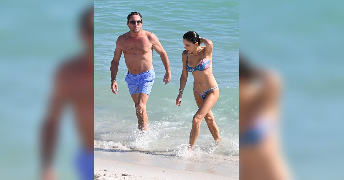 bethenny frankel tom villante beach bikini pics