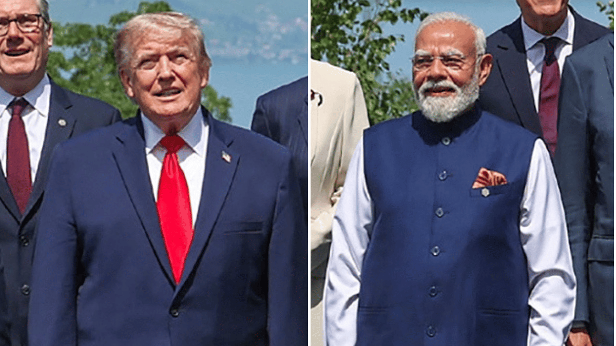 Donald Trump ; Narendra Modi 