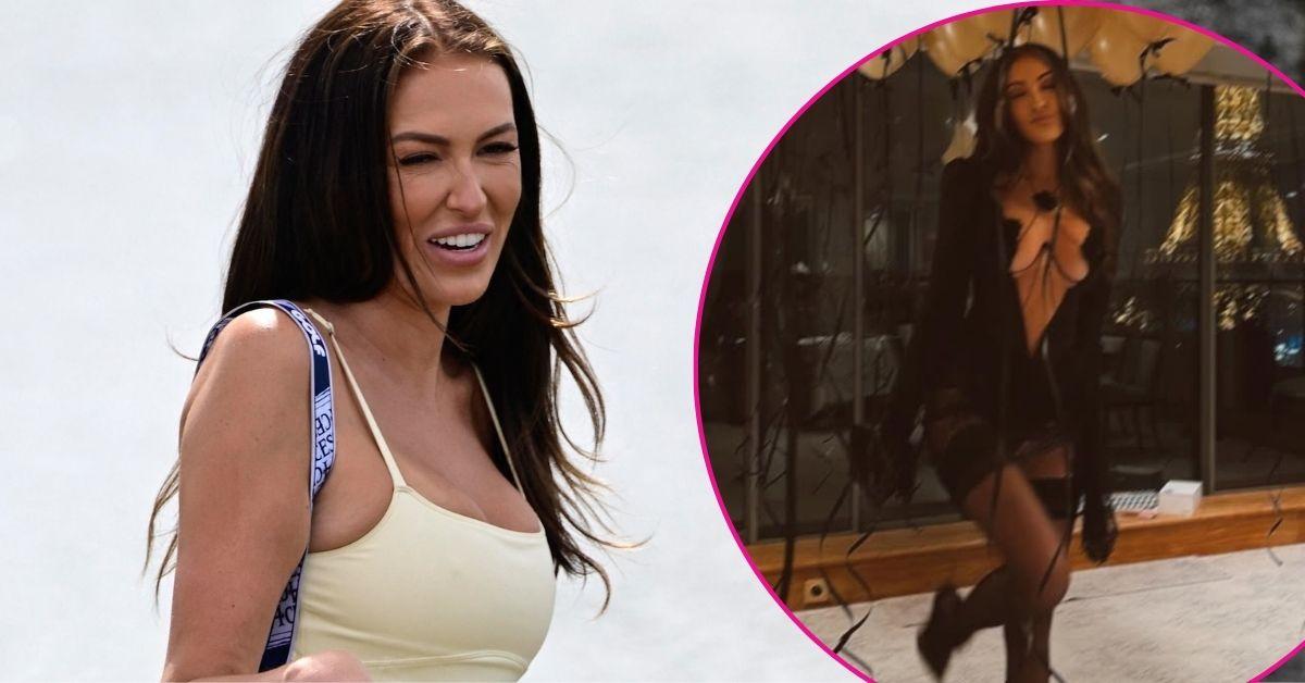 Paulina Gretzky Flaunts Her Assets in Ultra-Low Plunging…