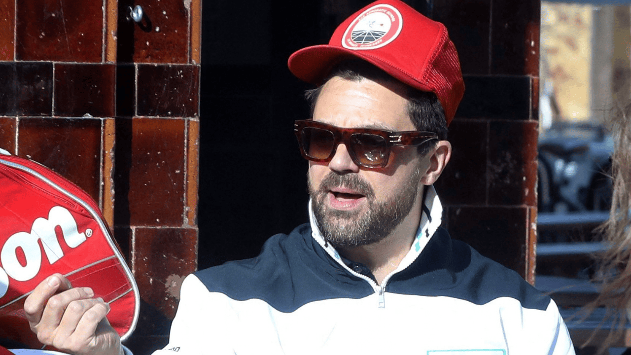 image of Dominic Cooper hopes to finalize the 'Mamma Mia! 3' story before it’s too late.