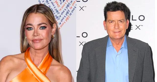 denise richards wasnt allowed charlie sheen house kids gate