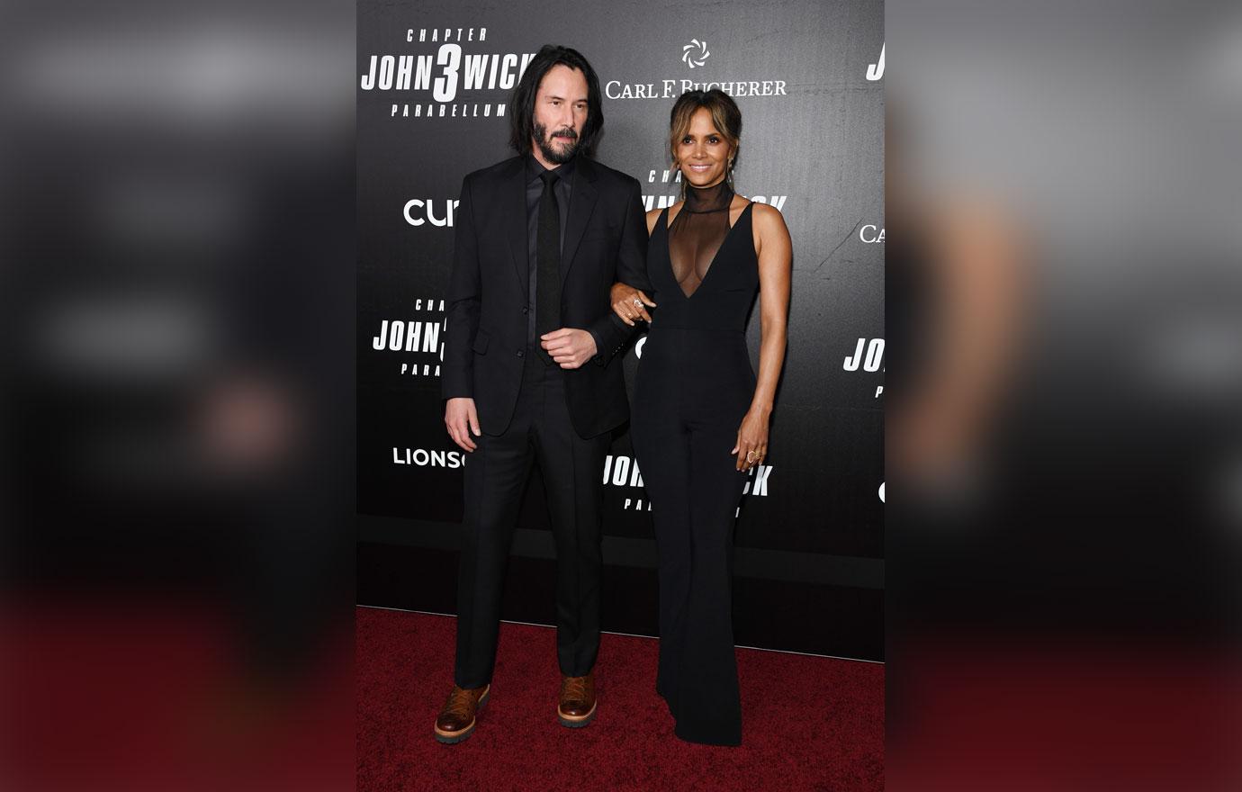 Keanu Reeves and Halle Berry