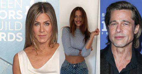 Brad-pitt-nerw-girlfrioend-flaunts-abs-instagram