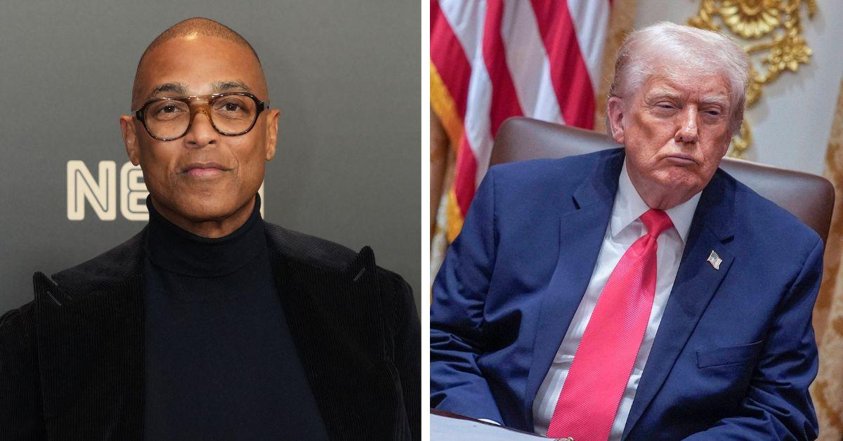 image of Don Lemon called Donald Trump's remarks 'beneath the dignity of the White House.'