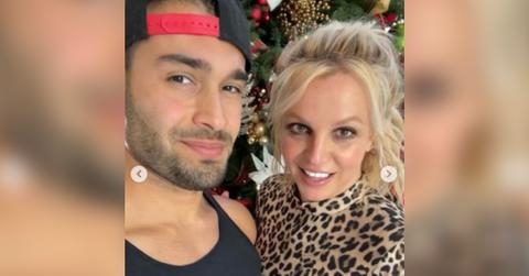 britney spears sam asghari backyard wedding