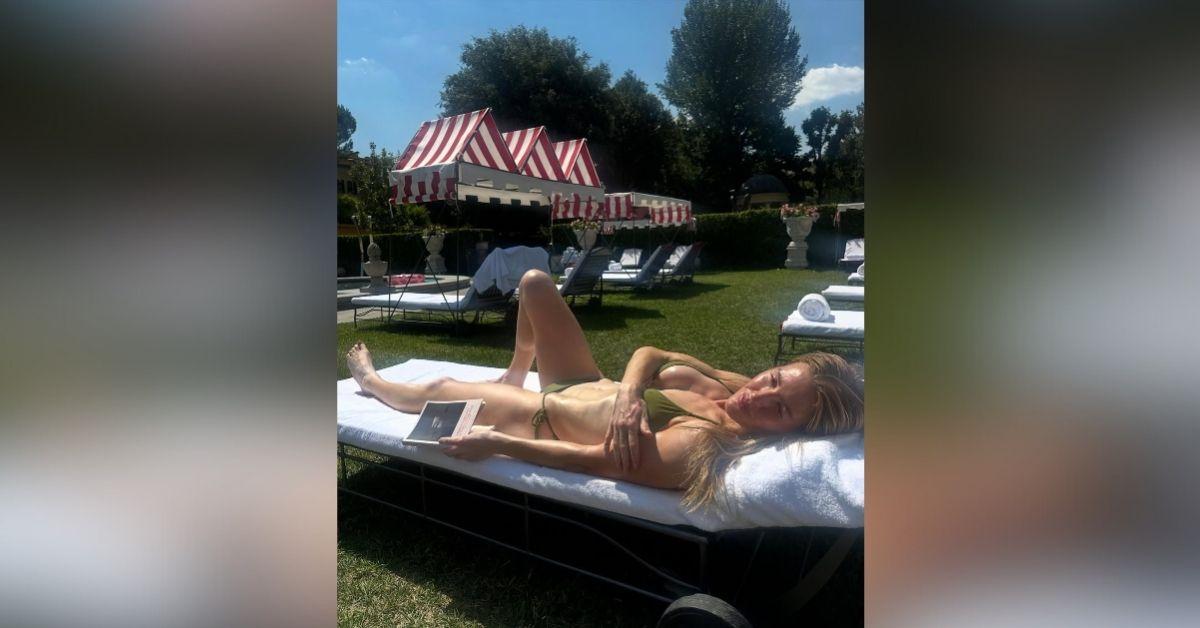 image of The singer flaunted her abs in a sultry snap.