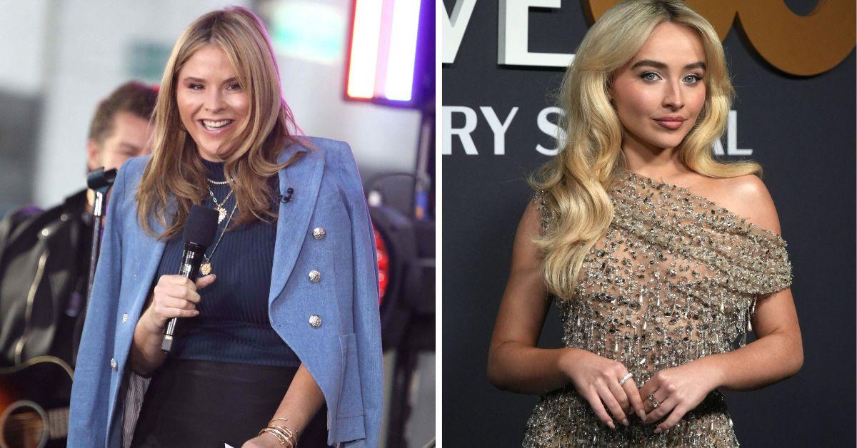 Photo of Jenna Bush Hager and Sabrina Carpenter