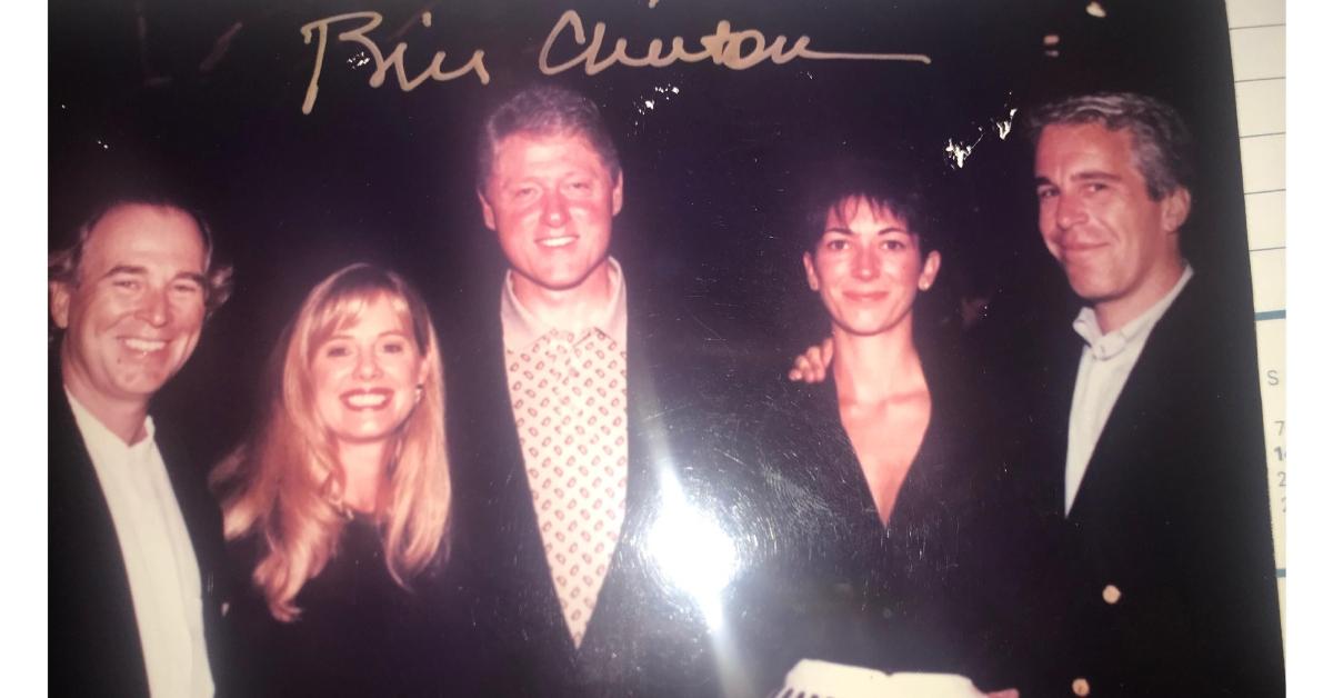 Photo of Bill Clinton was seen with Jeffrey Epstein and Ghislaine Maxwell in the new batch of photos released.