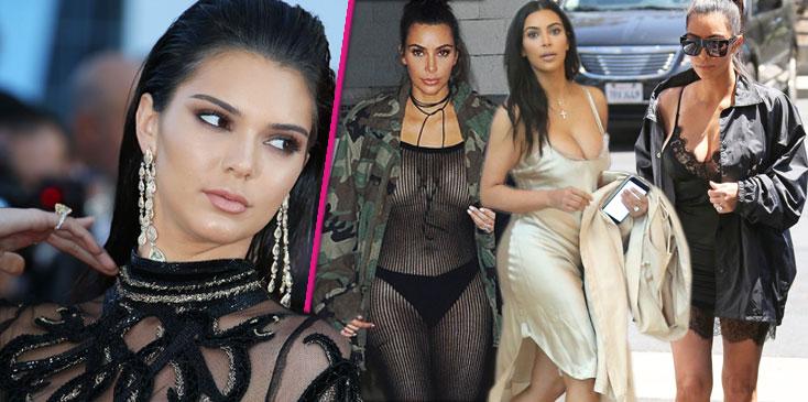 kendall jenner bashes kim kardashian