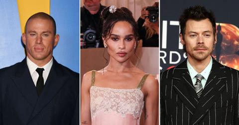 Photo of Channing Tatum, Zoë Kravitz and Harry Styles