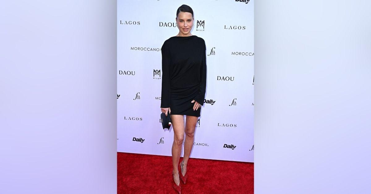 adriana lima most daring red carpet photos