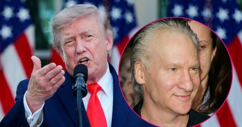 Image of Bill Maher and Donald Trump