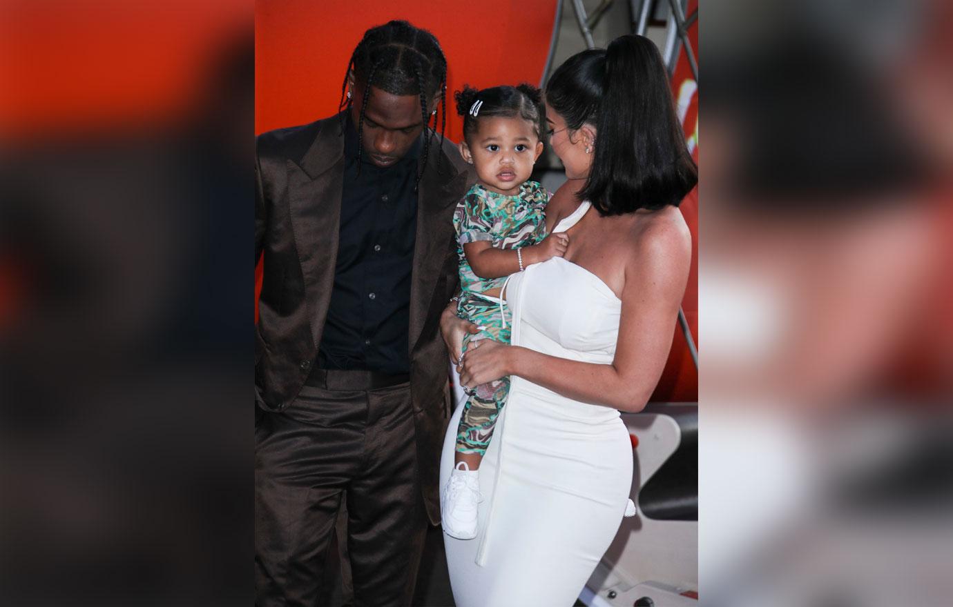 stormi kylie jenner travis scott red carpet premiere